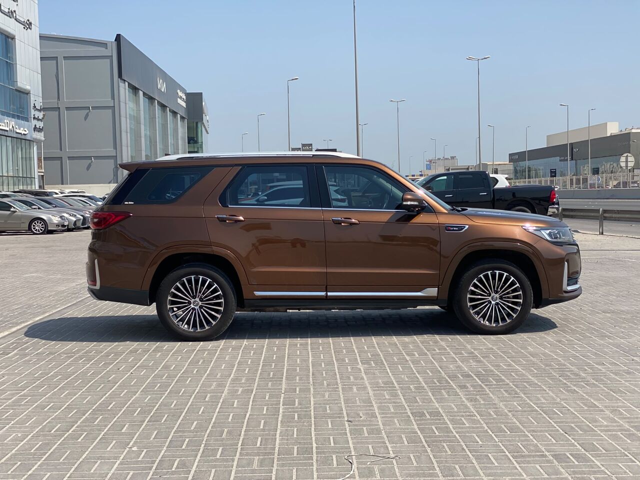 Manama, Vehicles, Cars & Trucks , BHD 3550,  Changan CS-95,  2021,  Automatic,  109550 KM,   /  (Brown)
