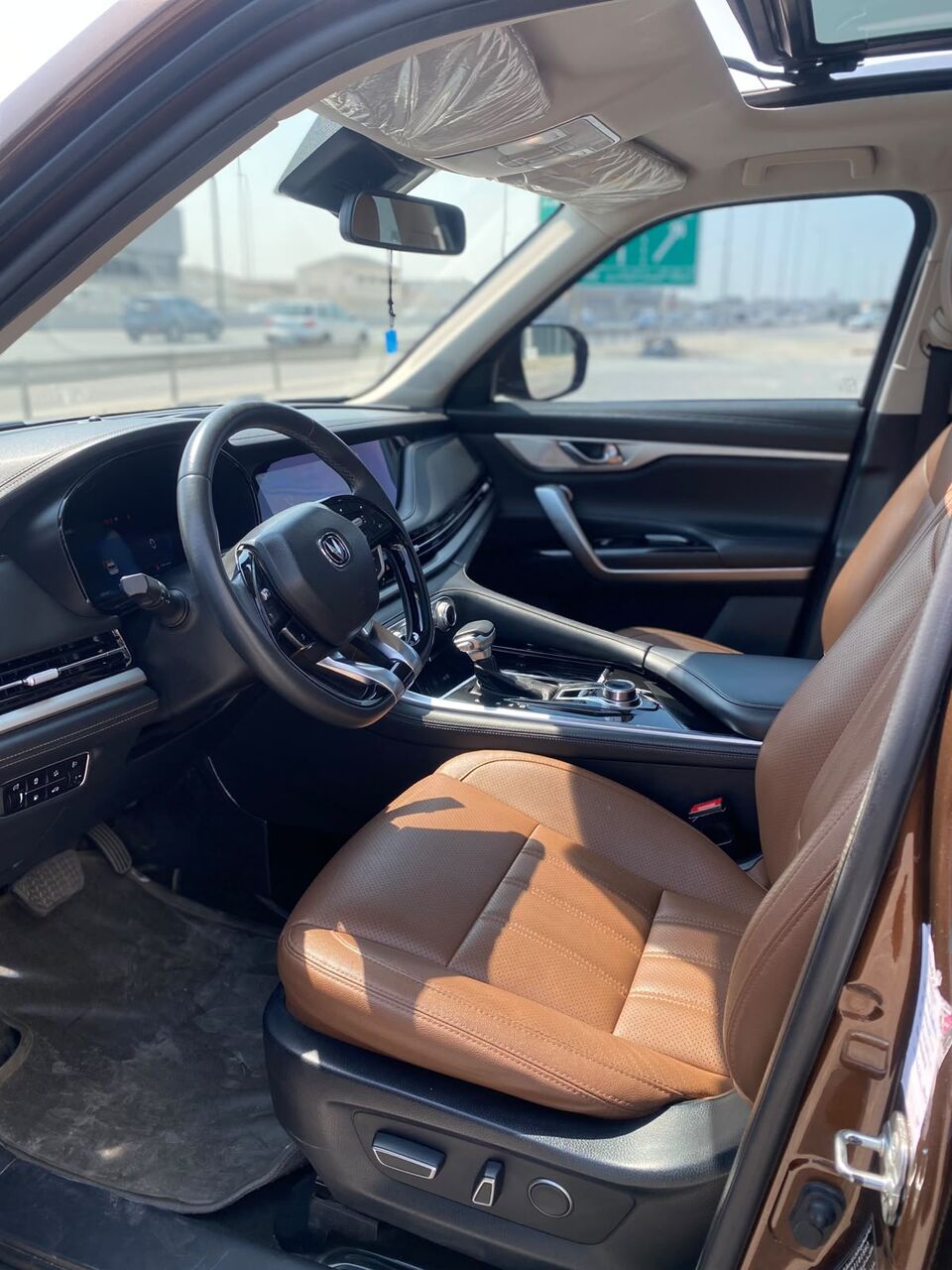 Manama, Vehicles, Cars & Trucks , BHD 3550,  Changan CS-95,  2021,  Automatic,  109550 KM,   /  (Brown)
