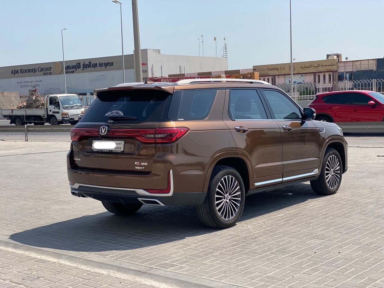 Manama, Vehicles, Cars & Trucks , BHD 3550,  Changan CS-95,  2021,  Automatic,  109550 KM,   /  (Brown)