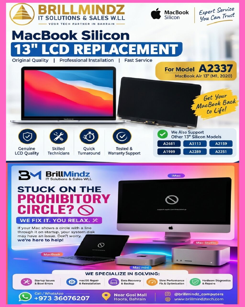 Hoora, Computer, Laptop ,Desktop Reparing Mac & PC