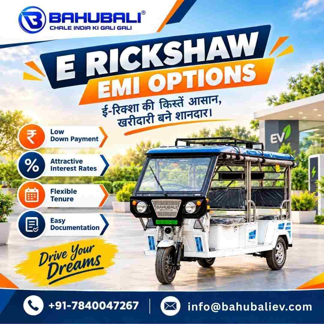 New Delhi, Vehicles, Cars & Trucks , INR 1,  BAHUBALI XXL9 ULTRA (H),  2026,  Manual,  41 KM,  E Rickshaw EMI Options