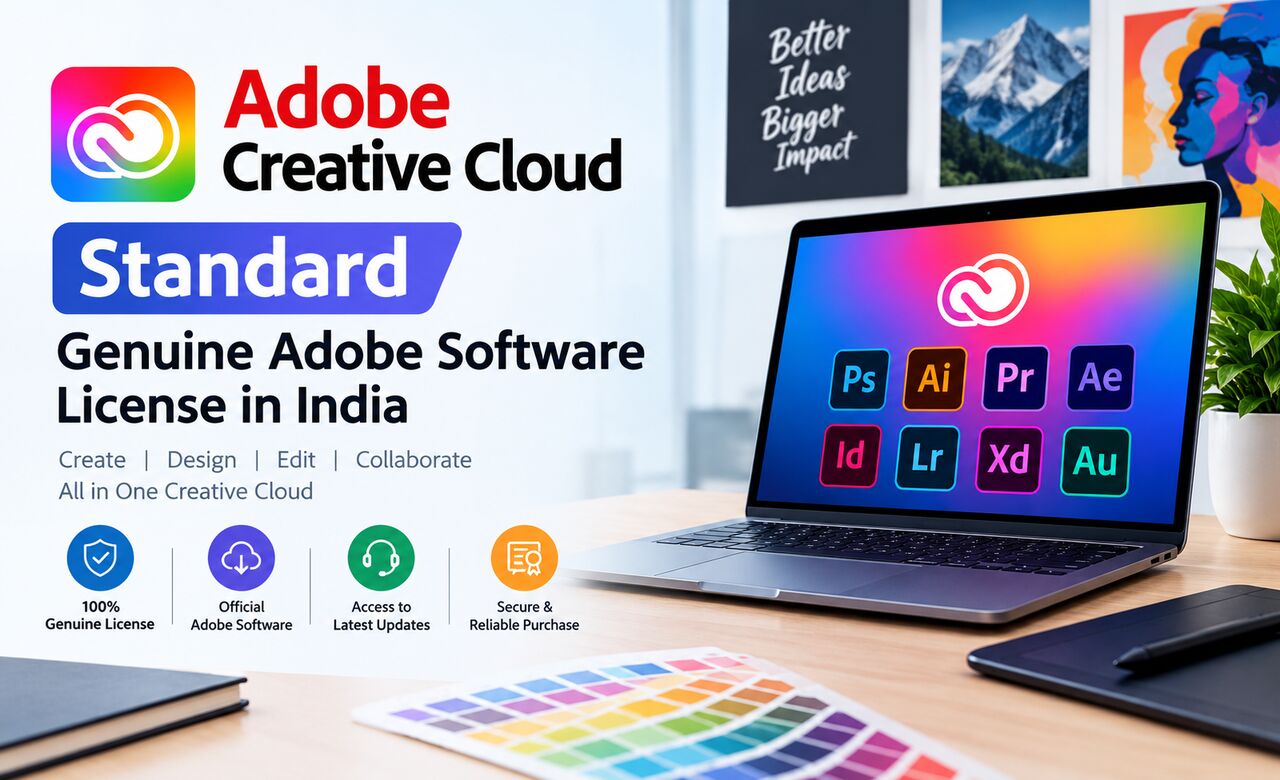 New Delhi, Software, INR 38000,  Adobe Creative Cloud Standard | Genuine Adobe Software License