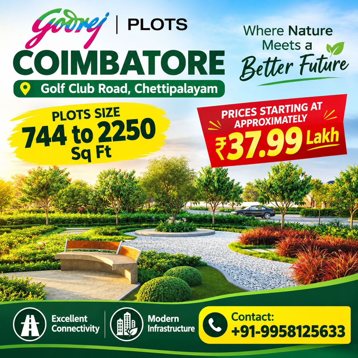Mumbai, Residential Plots, INR 3799000,  744 Sq. Feet,  Godrej Plots 2026: A Complete Guide For Homebuyers And Investors