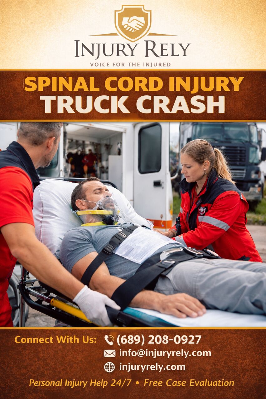 New York, Health, Legal Options For Truck Crash Spinal Cord Injuries