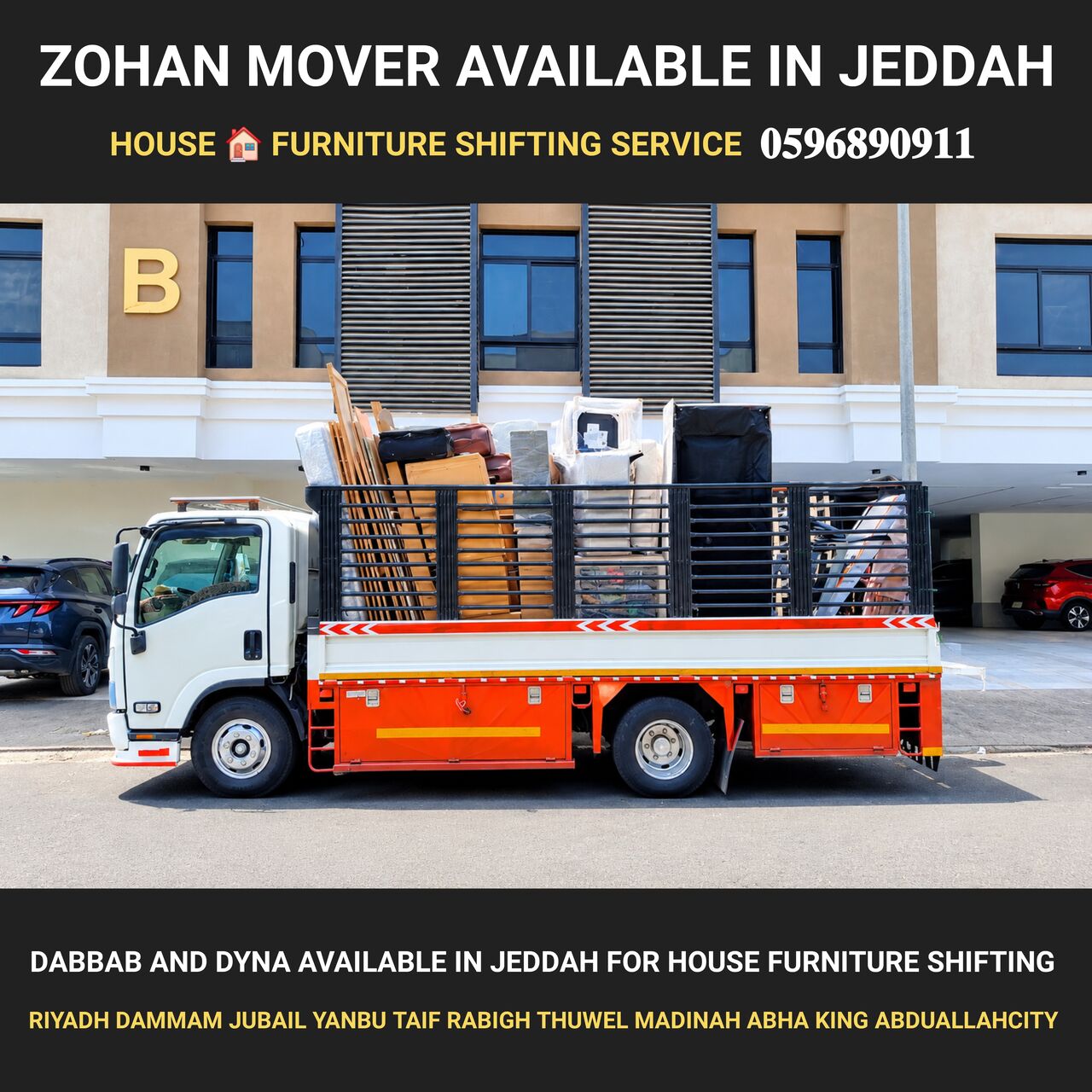 Jeddah, Relocation, Zohan Movers Available In Jeddah For House Shifting Jeddah All Ksa 05996890911.