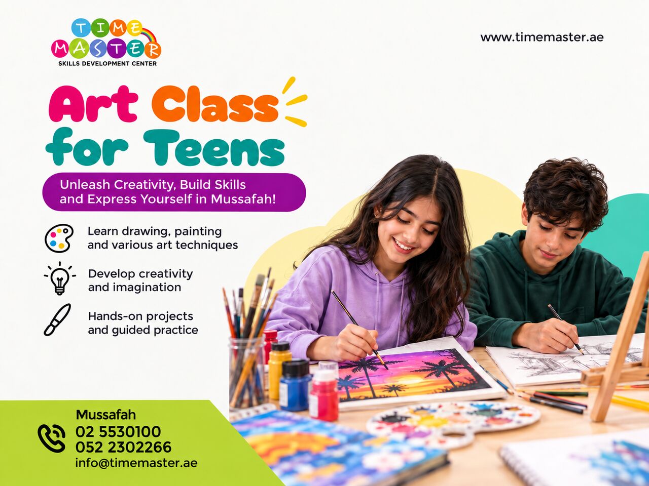 Abu Dhabi, Education, Turn Creativity Into Art &ndash; Exciting Art Classes For Teens In Abu Dhabi