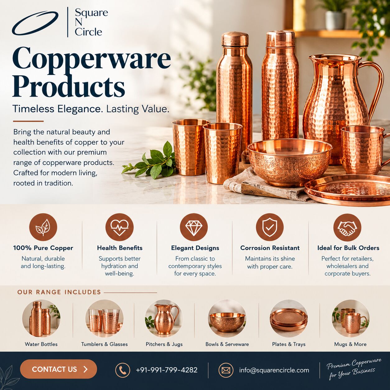 Mumbai, Wholesale Products, Copperware Products Suppliers In India For Bulk Orders