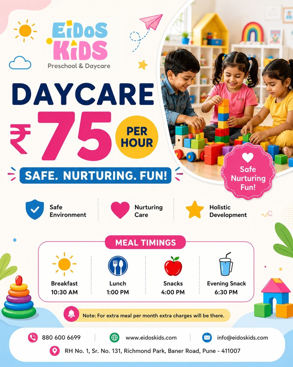 Pune, Daycare, Eidoskids PreSchool & Daycare