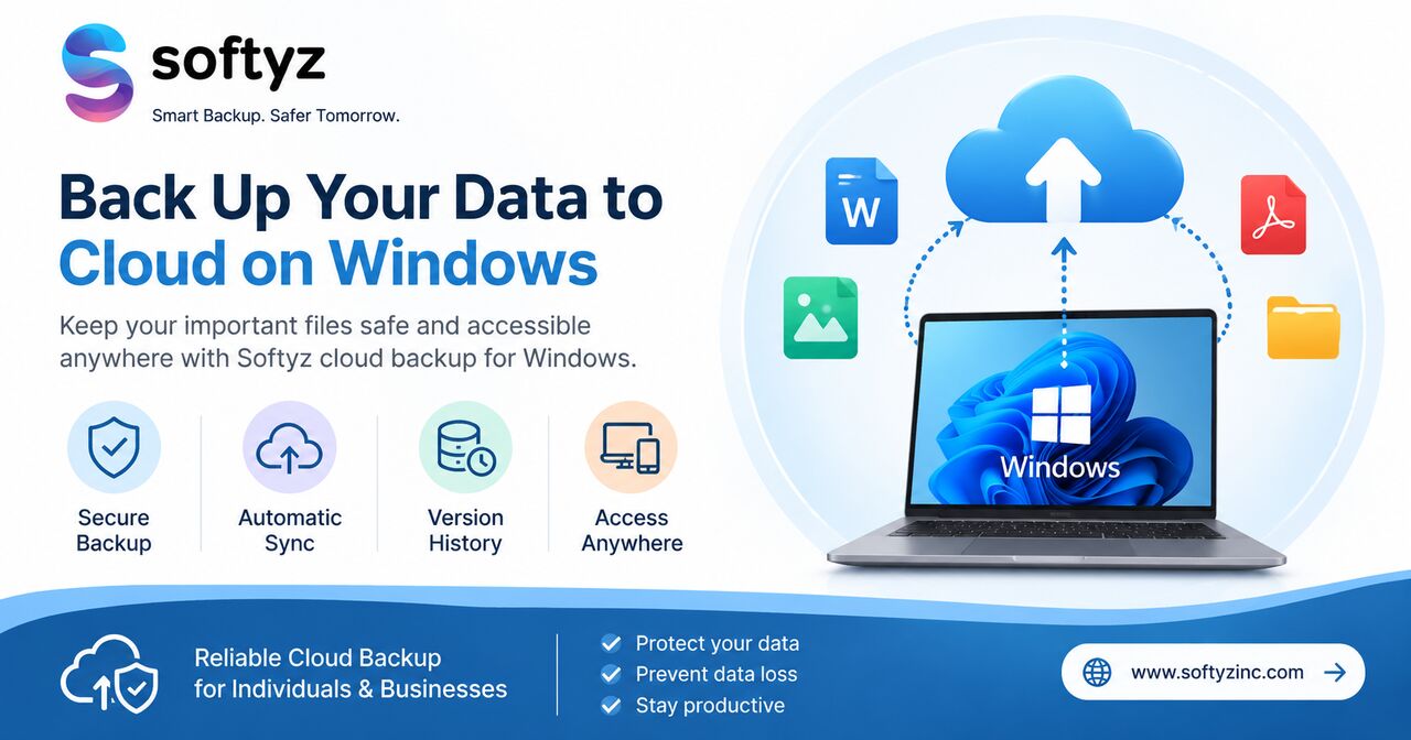 Austin, Computer, Windows Cloud Backup &ndash; Protect Your Files With Softyz