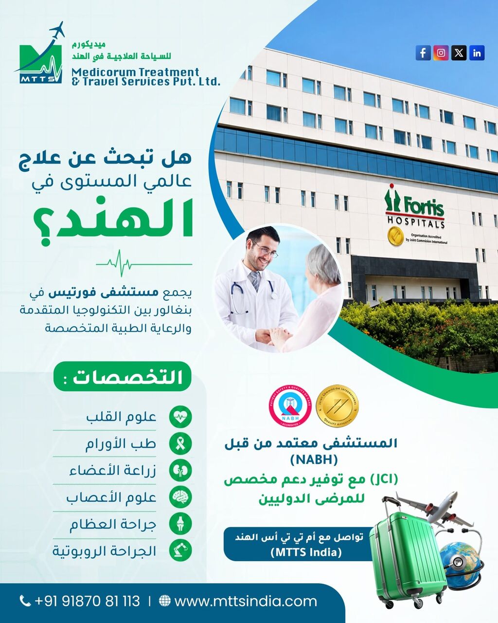 Mumbai, Health, Medical Tourism In India A Coordinated Care Journey For Arab Patients