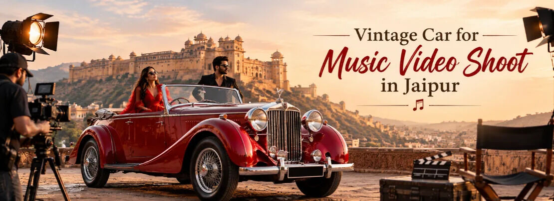 Jaipur, Travel, Vintage Car For Music Video Shoot In Jaipur | Royal Classic Cars