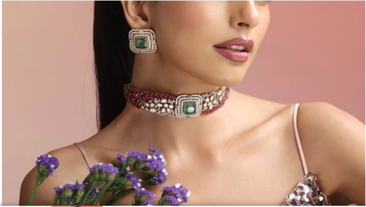 Kolkata, Jewelry, INR 14750,  Kundan Jewellery International Shipping | Auraa Trends