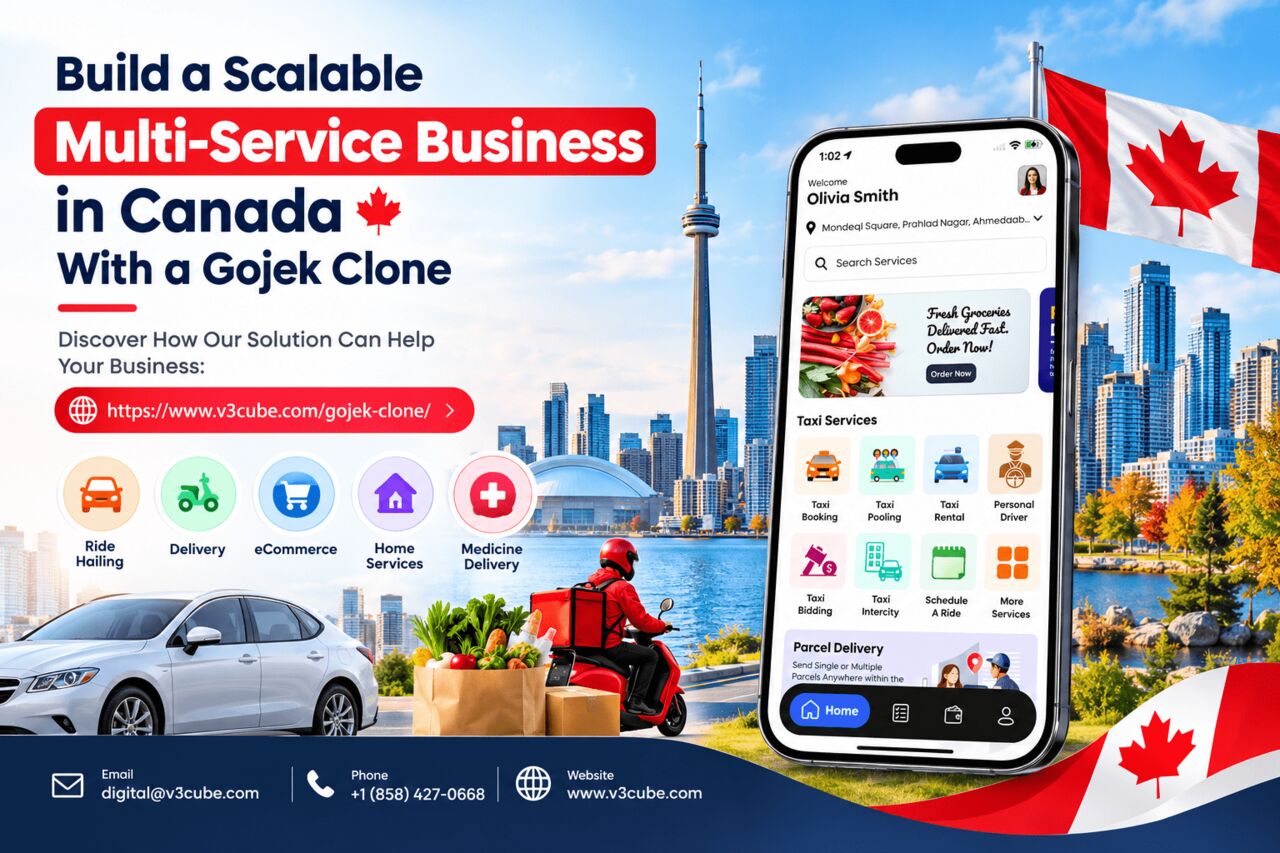 Toronto, Software Development, Build A Scalable Multi-Service Business In Canada With A Gojek Clone