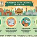 Apply Online For Gazette Name Change Process In Punjab