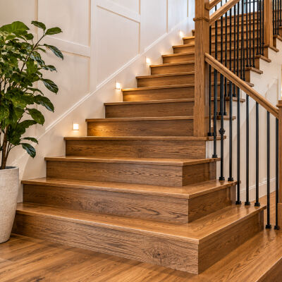 Mississauga, Household, Wood Staircases In Mississauga | Super Choice Carpet & Hardwood