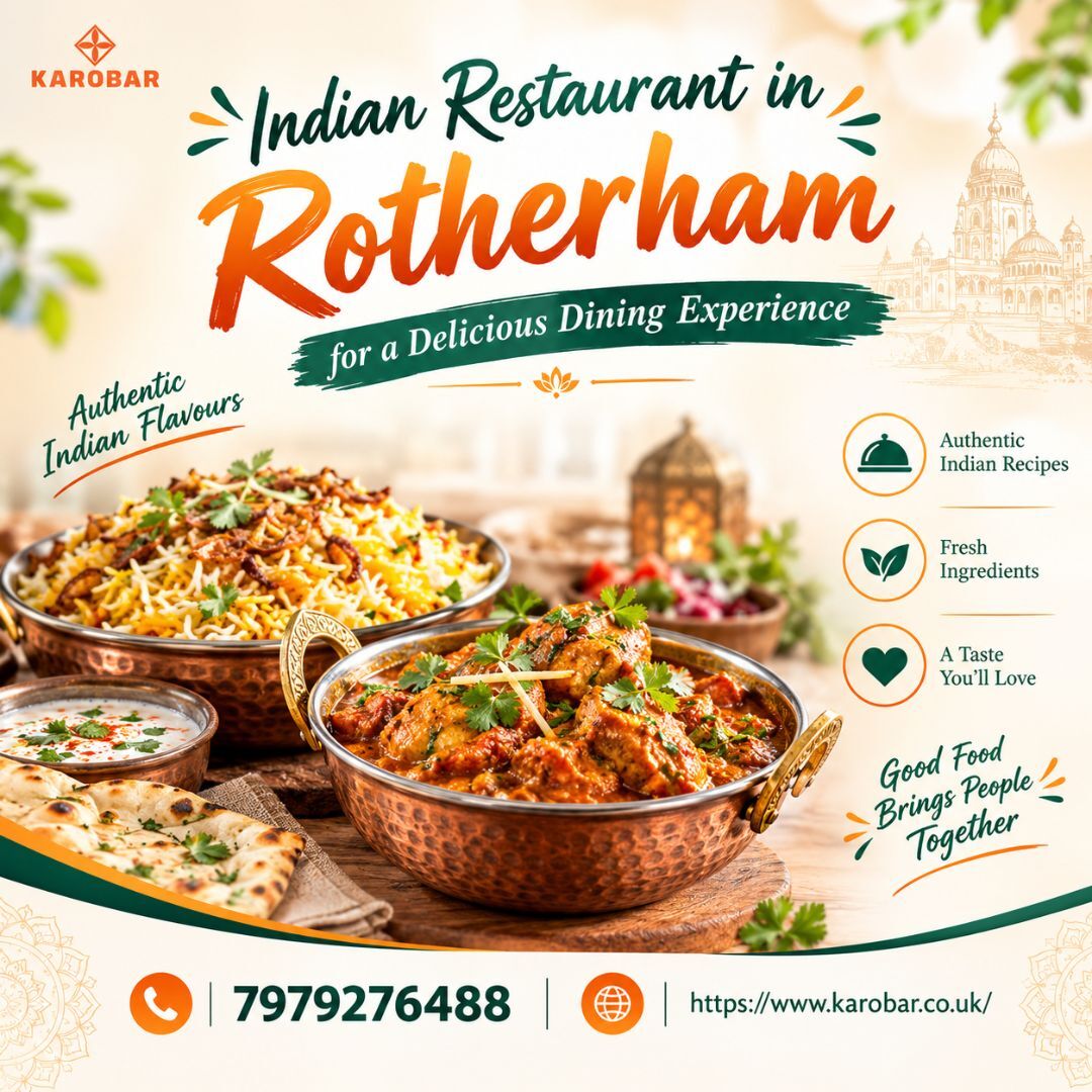 London, Food & Drink, Indian Restaurant In Rotherham For A Delicious Dining Experience