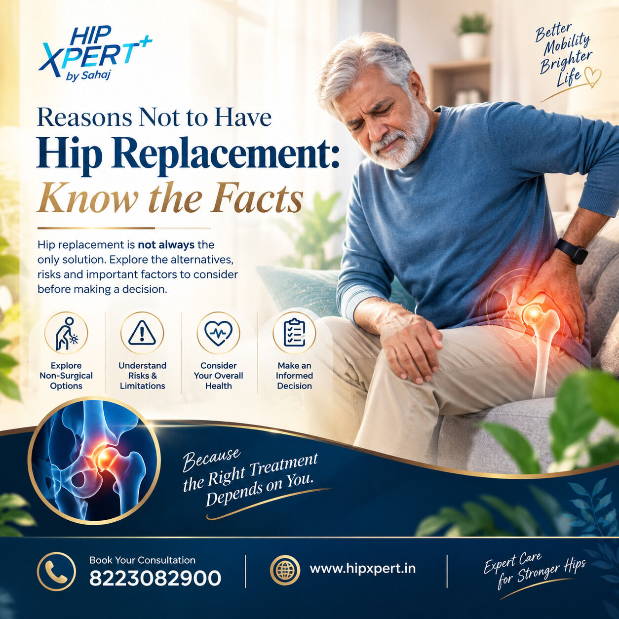 Indore, Health, Reasons Not To Have Hip Replacement: Know The Facts