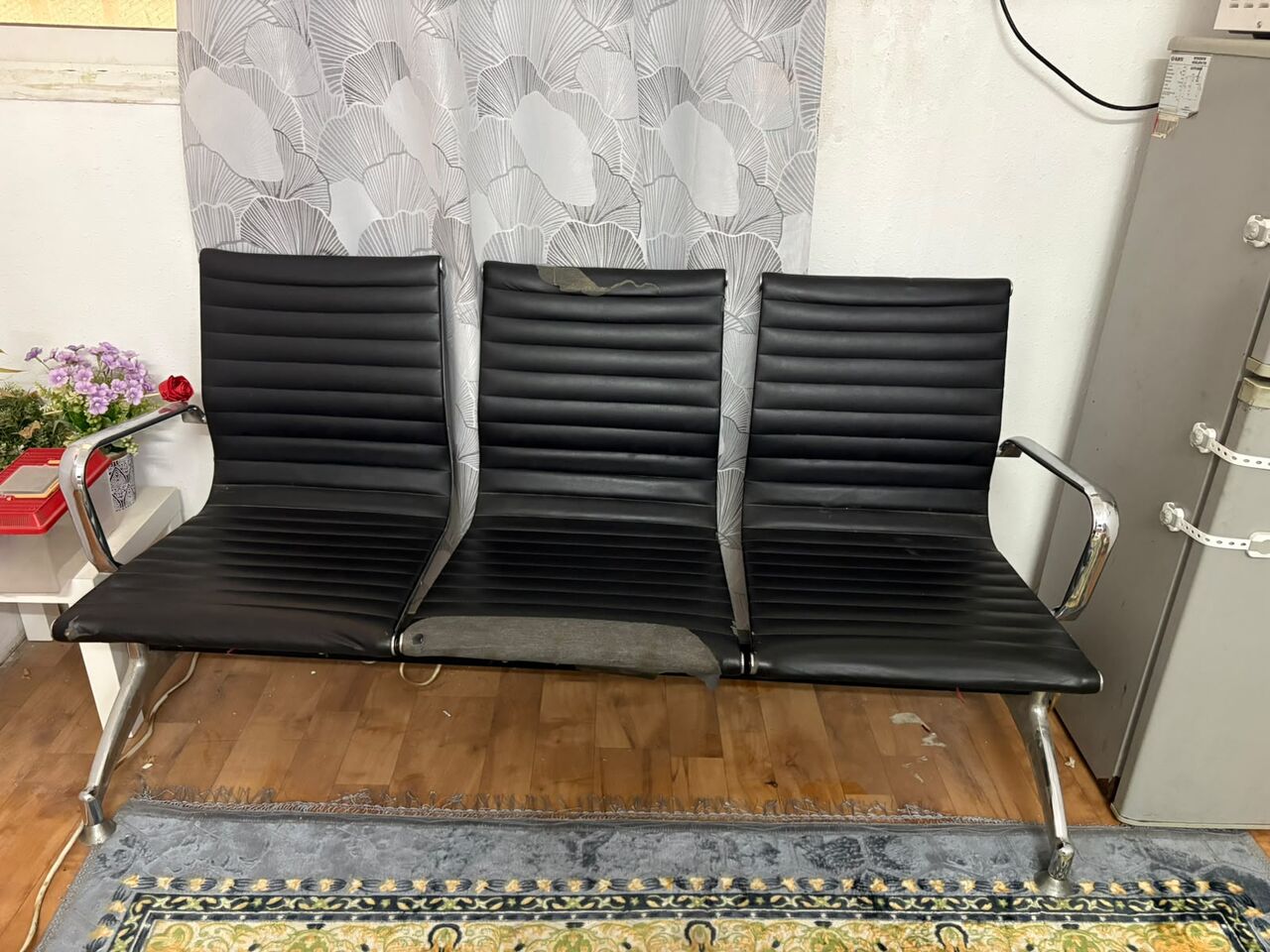 Thuqbah, Furniture, SAR 100,  3-seater Steel Bench/Sofa For Sale