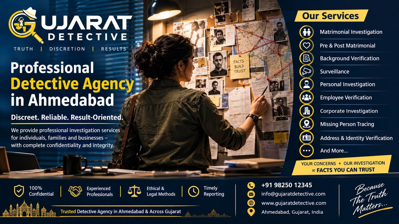 Ahmedabad, General, Detective Agency In Ahmedabad &ndash; Confidential Investigation Services