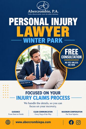 Miami, Legal, Personal Injury Lawyer Winter Park For Injury Claims
