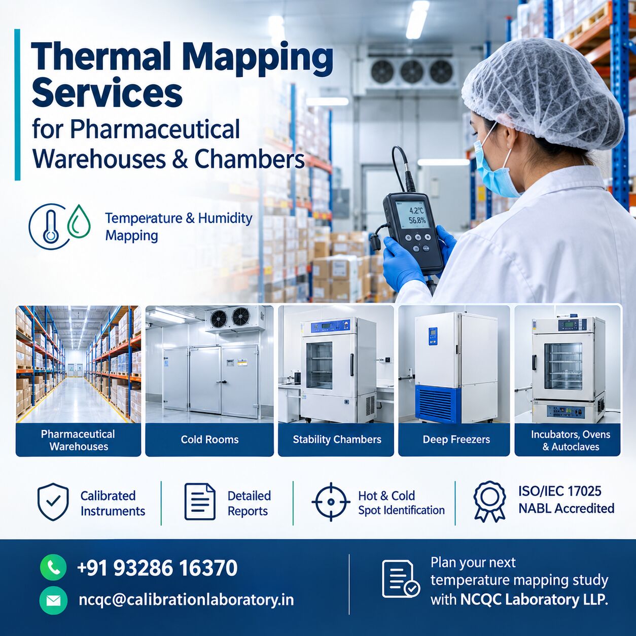 Ahmedabad, Business, Thermal Mapping Services For Pharmaceutical Warehouses & Chamber
