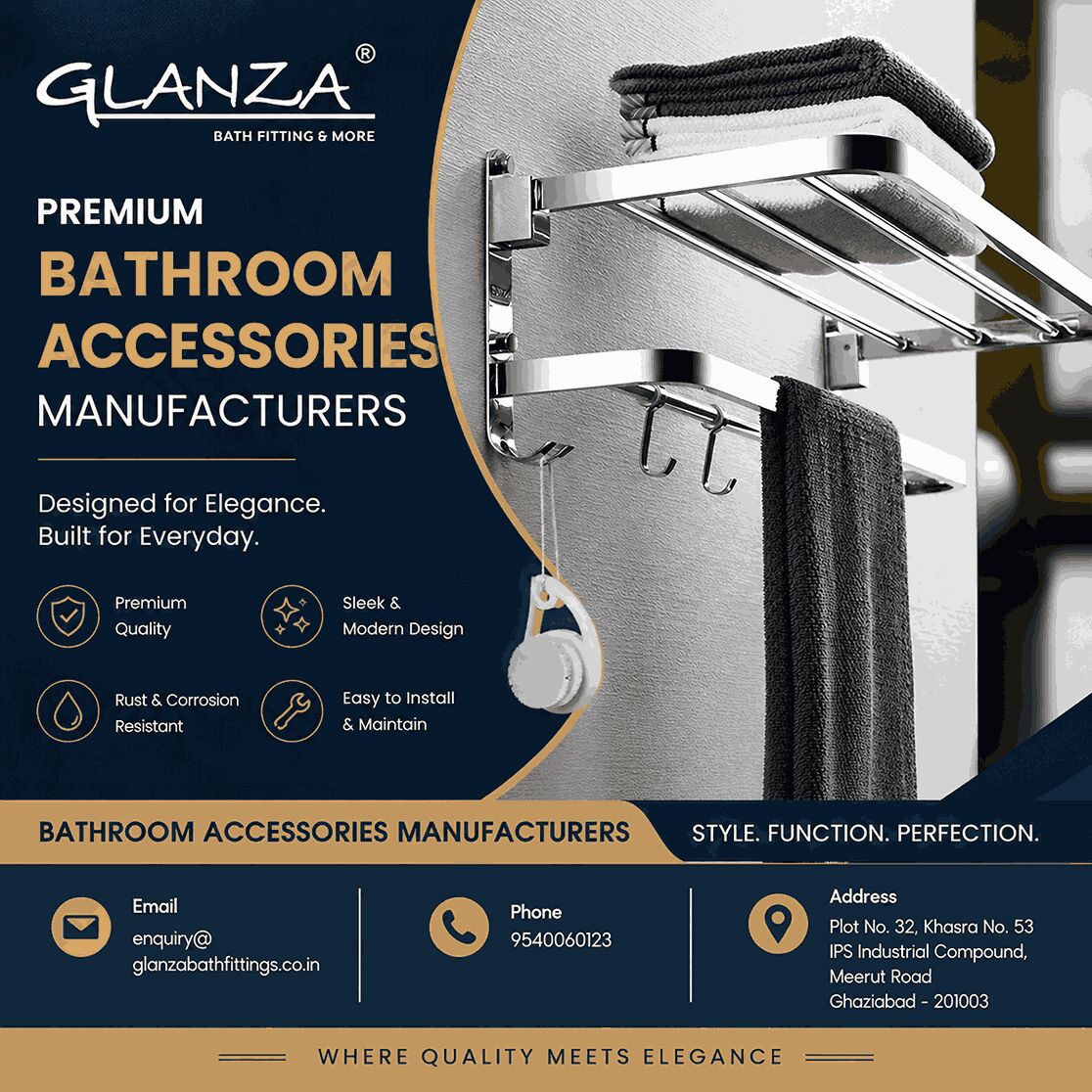 Ghaziabad, Electrical & Plumbing, Bathroom Accessories Manufacturers