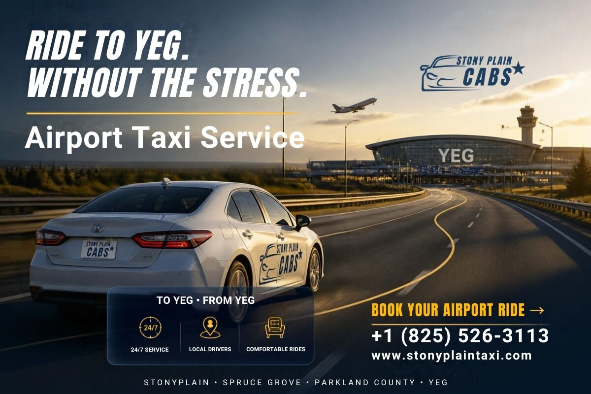 Edmonton, Travel, Book A Stony Plain Taxi For Your Next Local Ride