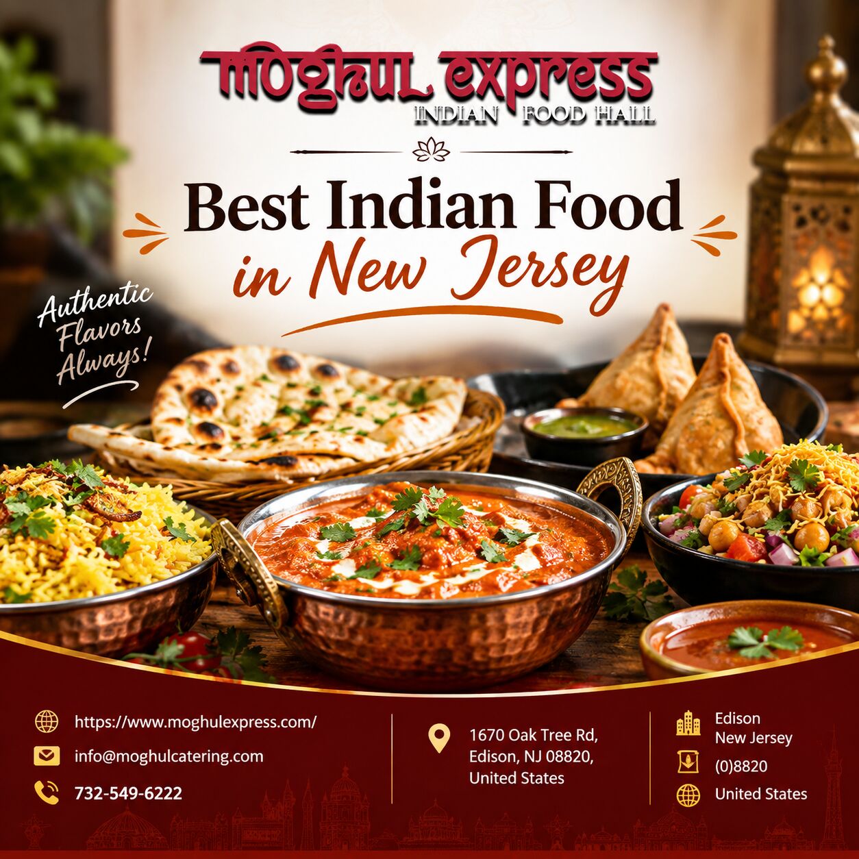 New York, Restaurants, Enjoy Delicious Food In Edison NJ At Moghul Express
