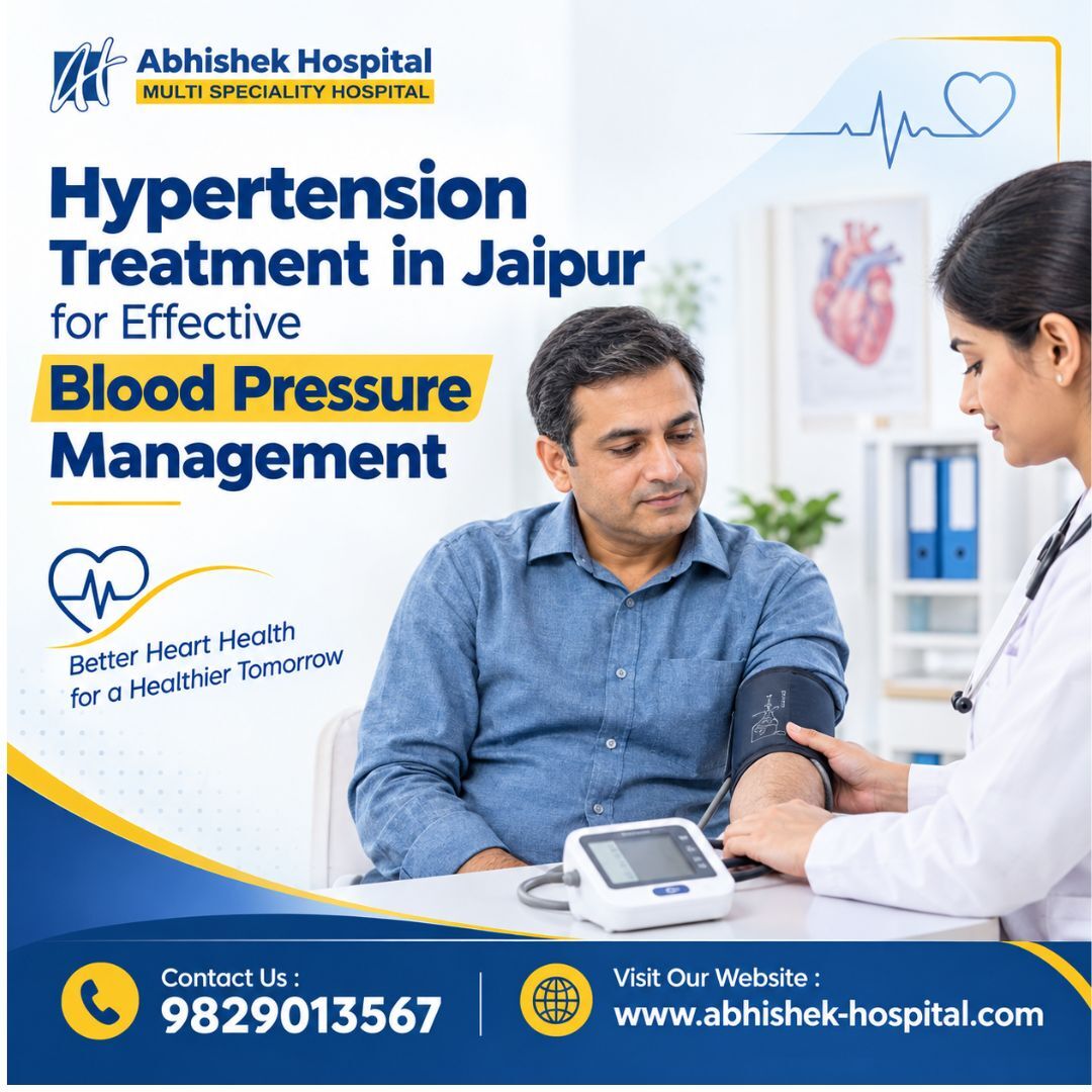 Jaipur, Health, Hypertension Treatment In Jaipur For Effective Blood Pressure Management