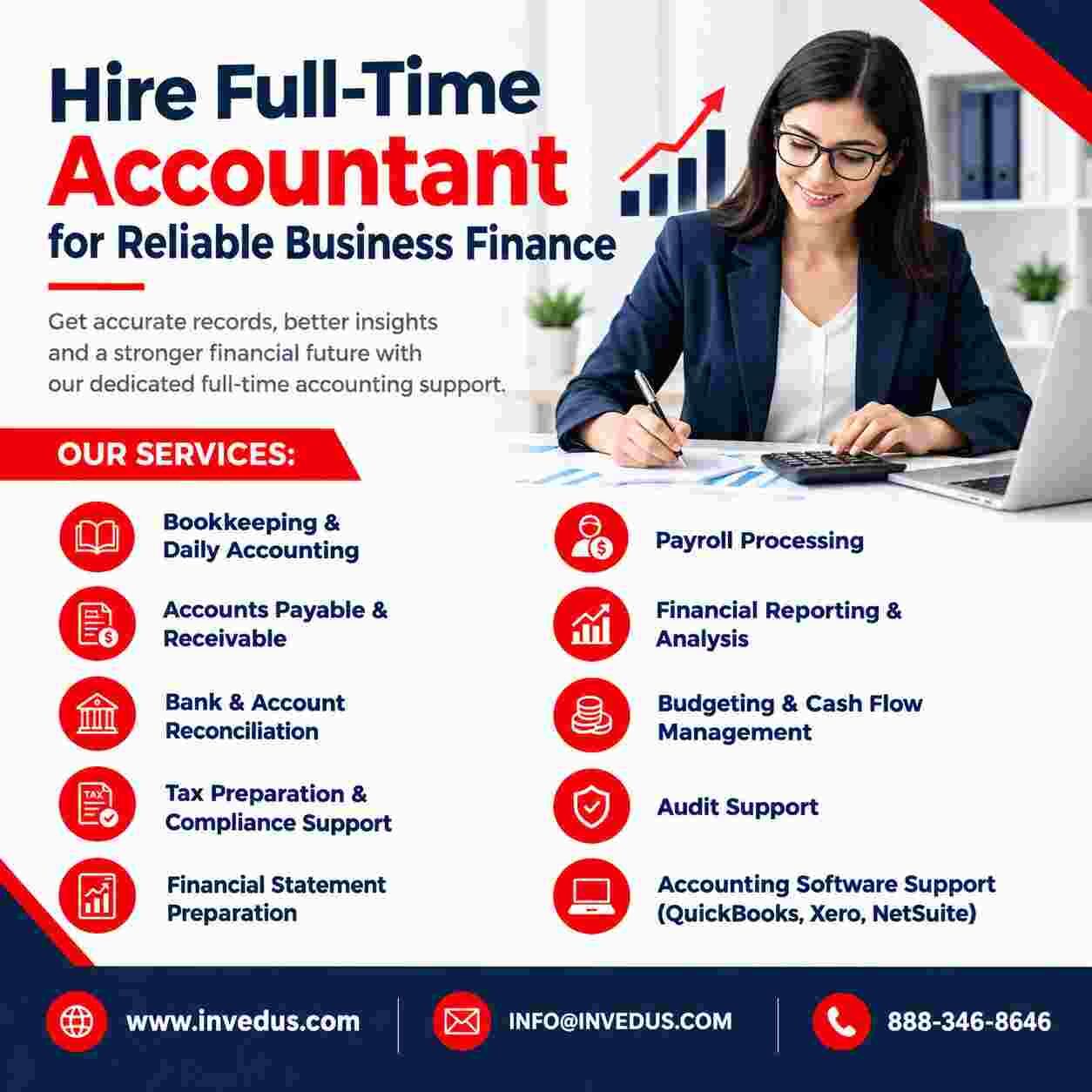 New York, Financial, Hire Full-Time Accountant For Accurate Financial Services
