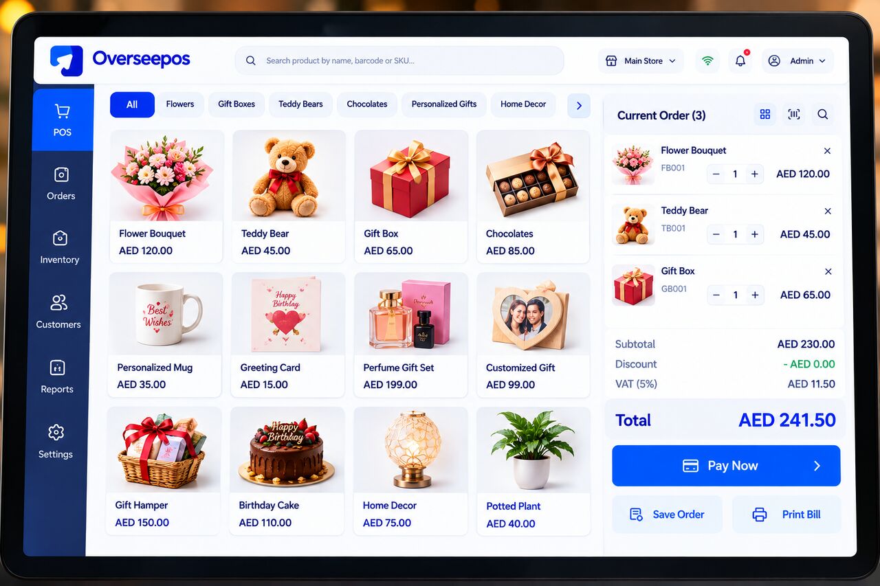 Dubai, Software, AED 100,  Gift Shop POS System UAE  | Oversee POS