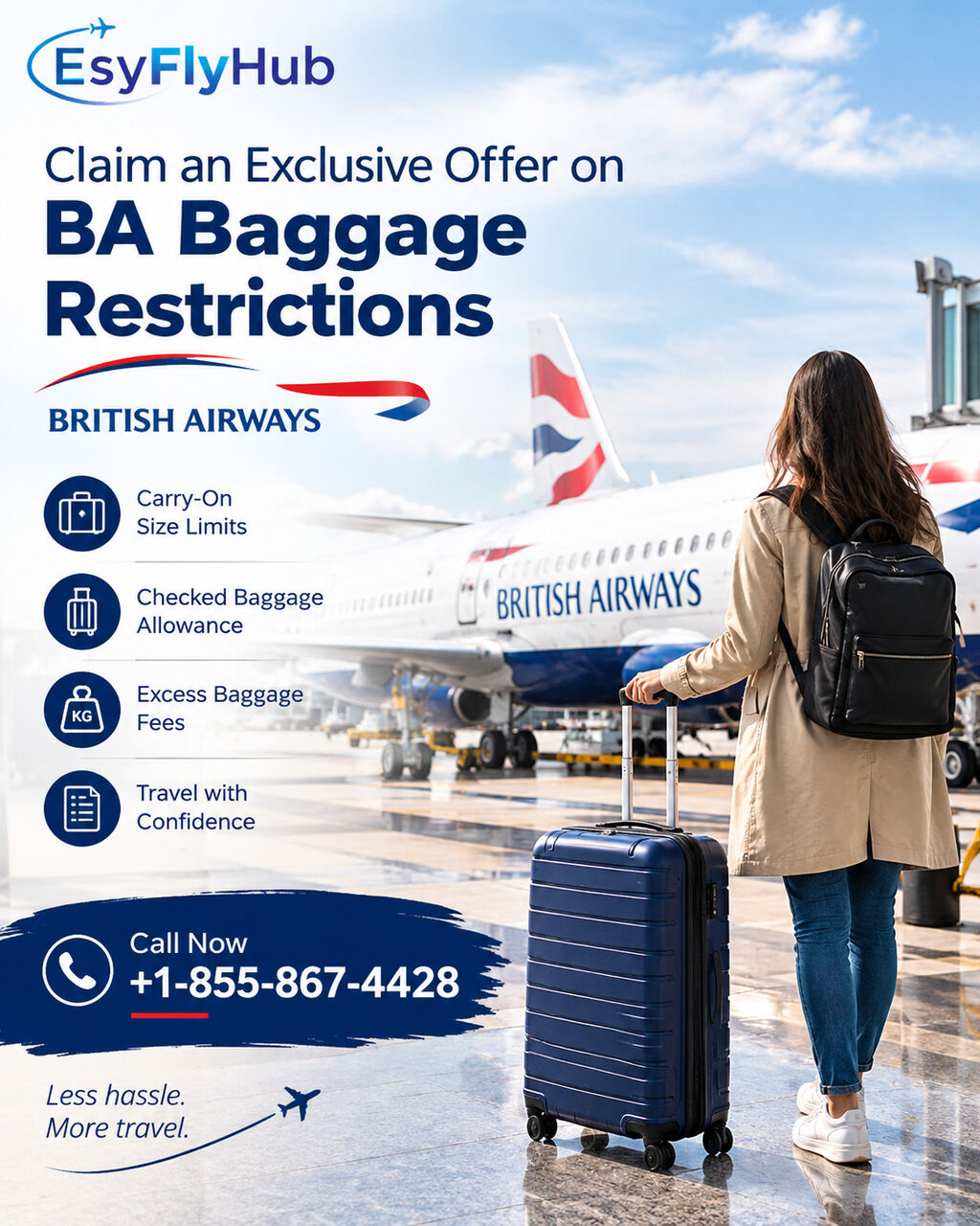 New York, Travel, Claim An Exclusive Offer On BA Baggage Restrictions +1-855-867-4428
