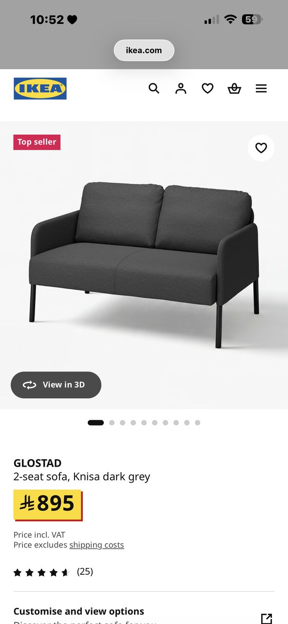 Al Rehab, Furniture, SAR 200500,  Selling Ikea Sofa And 2 Other Sofas