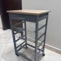 SAR100 - Kitchen Storage Trolley With Drawer & 3 Baskets - Excellent Condition