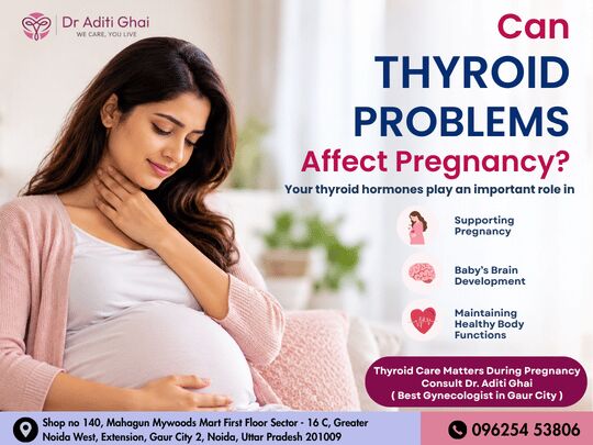 Greater Noida, Health & Beauty Items, Expert Gynecologist In Gaur City For Thyroid Care During Pregnancy
