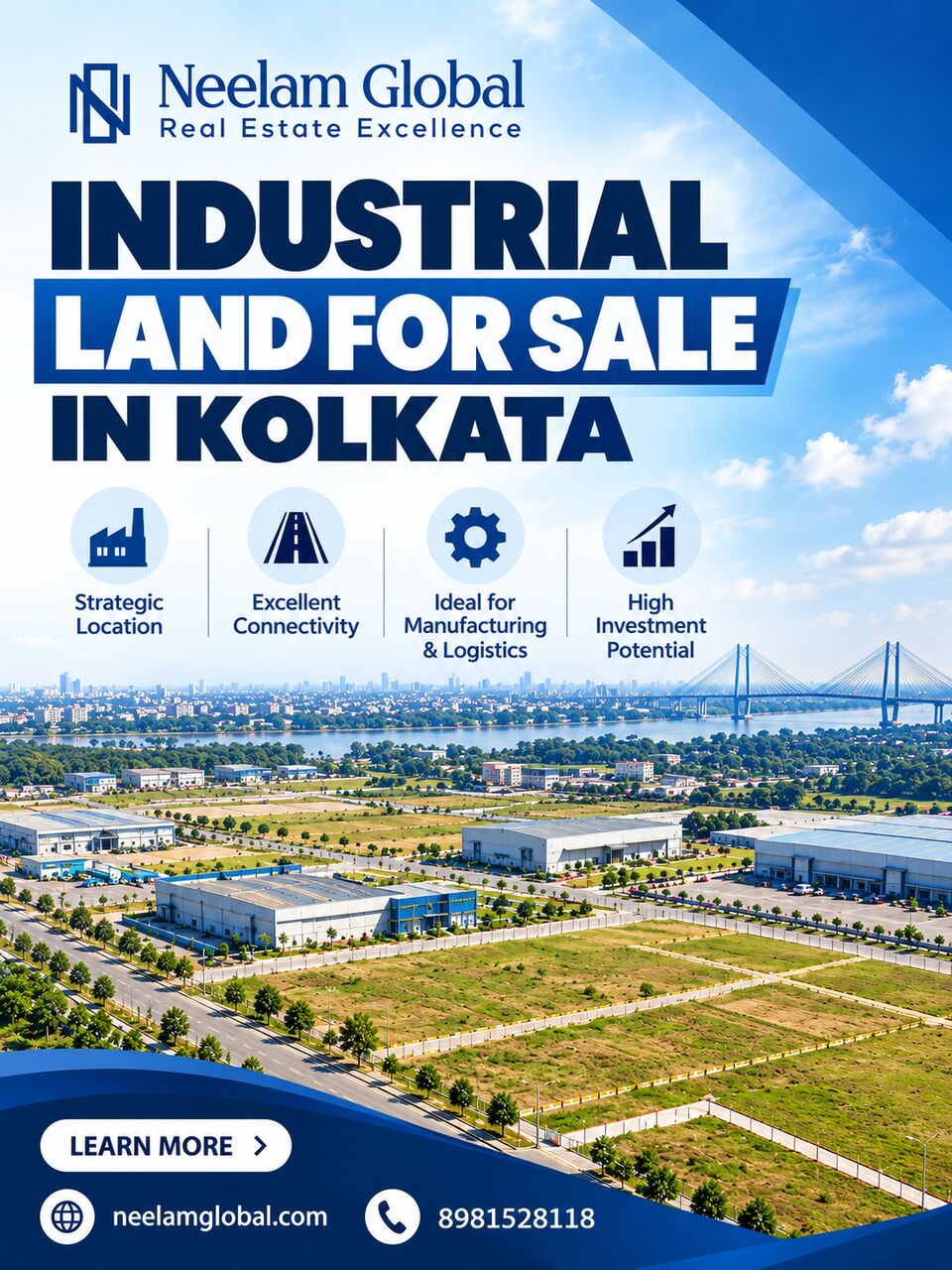 Kolkata, Industrial Land, Industrial Land For Sale In Kolkata For Business And Investment
