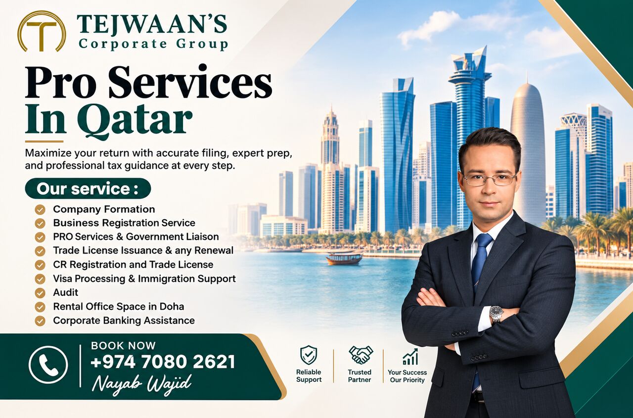 Al Mansoura, Business, PRO Services In Qatar | Business Support Made Easy