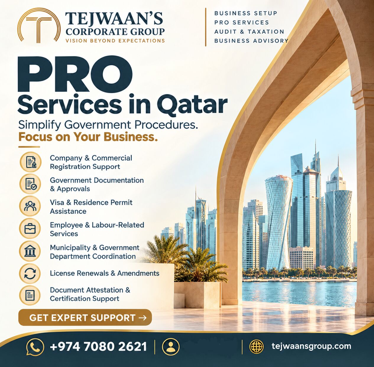Al Mansoura, Business, PRO Services In Qatar | Business Support Made Easy