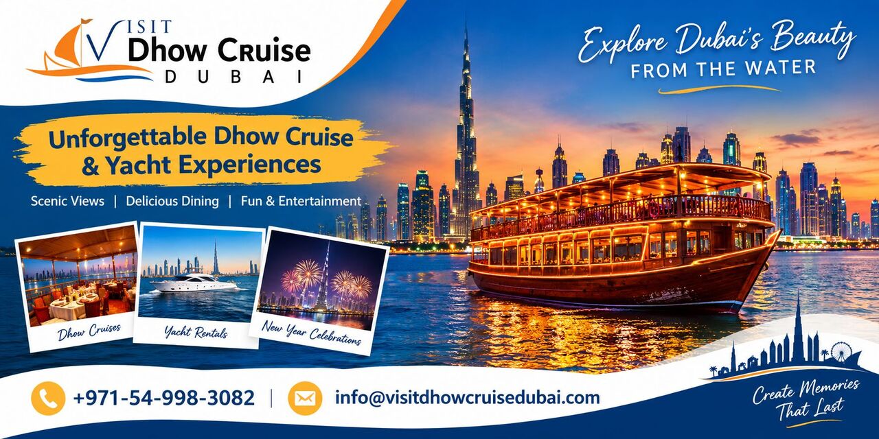 Dubai, Travel, Enjoy Traditional Dhow Cruises With Modern Comforts Today