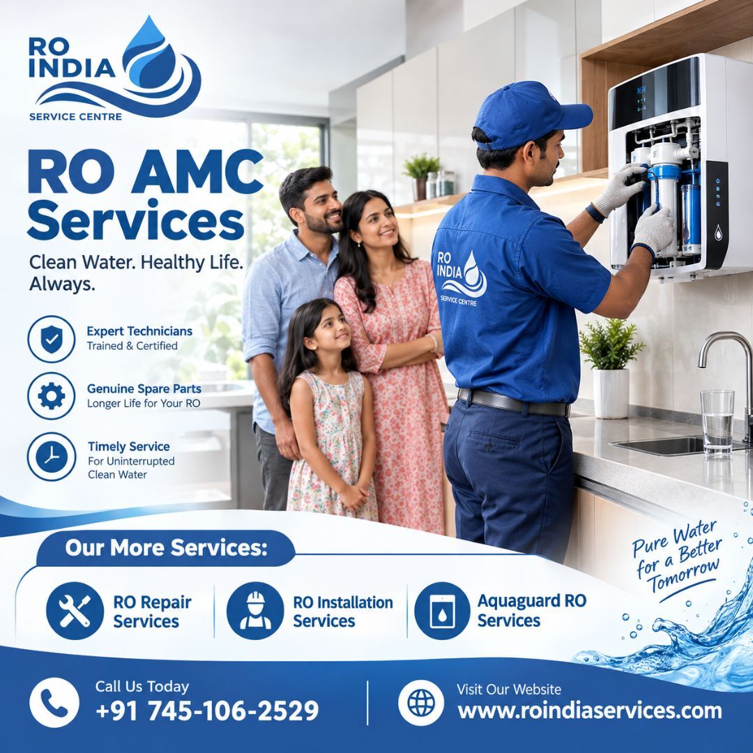 Ghaziabad, Health, RO AMC Service In Ghaziabad: What Regular Care Includes