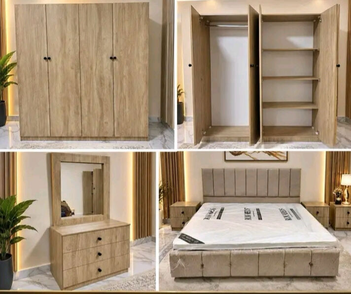 Jeddah, Furniture, SAR 5,  Best Quality Luxury Bedroom Set | Modern & Elegant Design