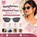 Diamond A Balanced Style With Sunglasses For Diamond Face Women