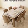 SAR 1200,  6-Seater Dining Table With Marble Top