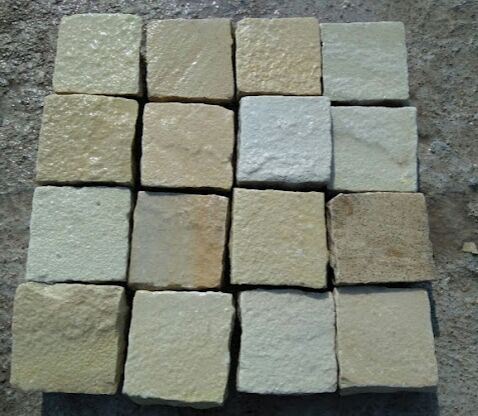 Faridabad, Materials, INR 15,  Yellow Cobblestone Machine Cut In Delhi NCR 9311658285