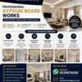Professional Gypsum Board Work &ndash; Riyadh.