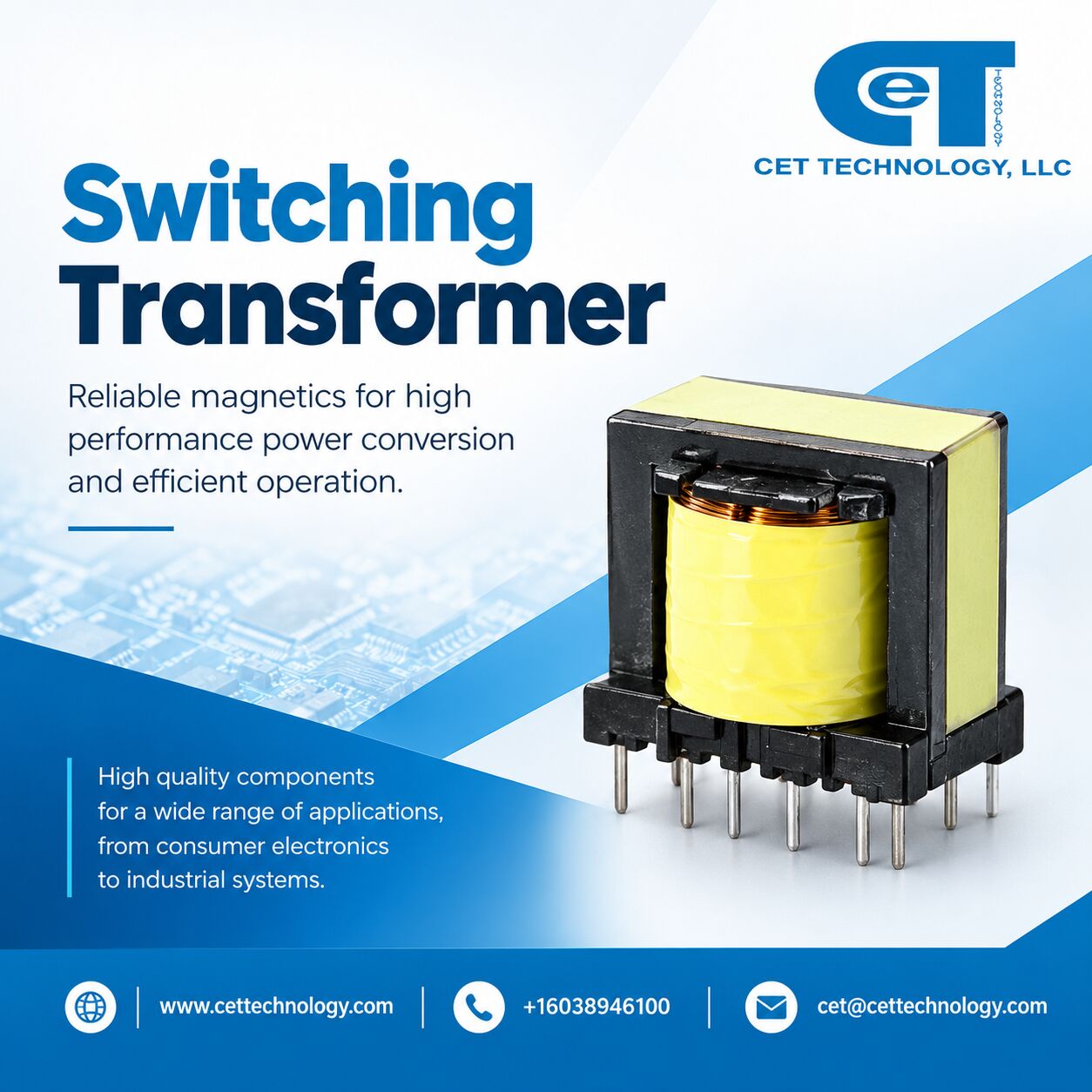 New York, Electronics, Switching Transformer Solutions For Large Power Applications