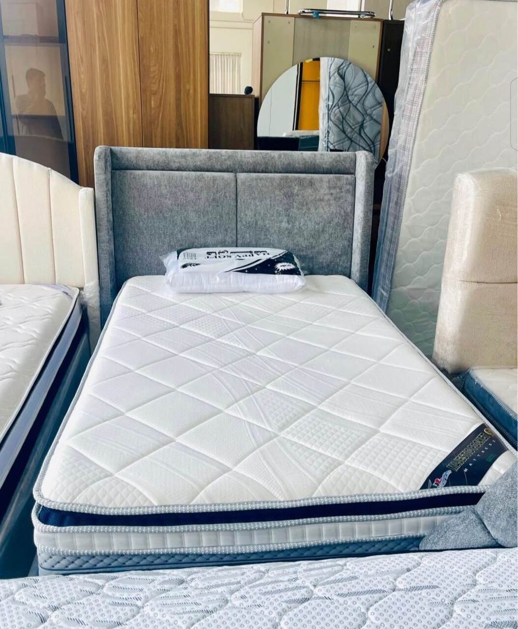 Jeddah, Furniture, SAR 5,  ✨ Premium King Bed 🛏️ | 🚚 Free Delivery | 🔧 Free Installation