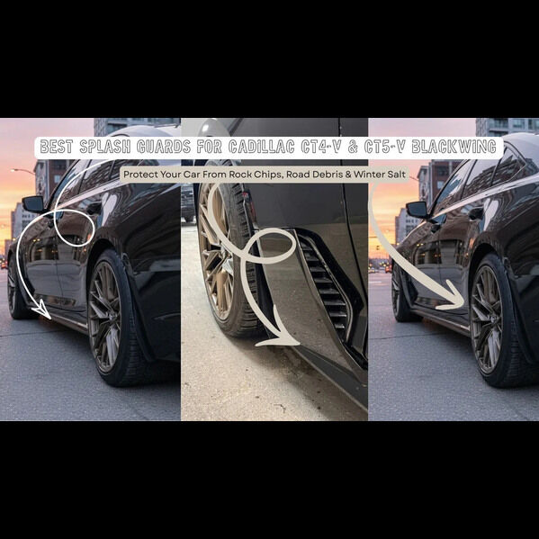 New York, Auto Parts, USD 90,  Best Splash Guards & Mud Flaps For Cadillac CT4-V / CT5-V Blackwing &ndash; Megachip