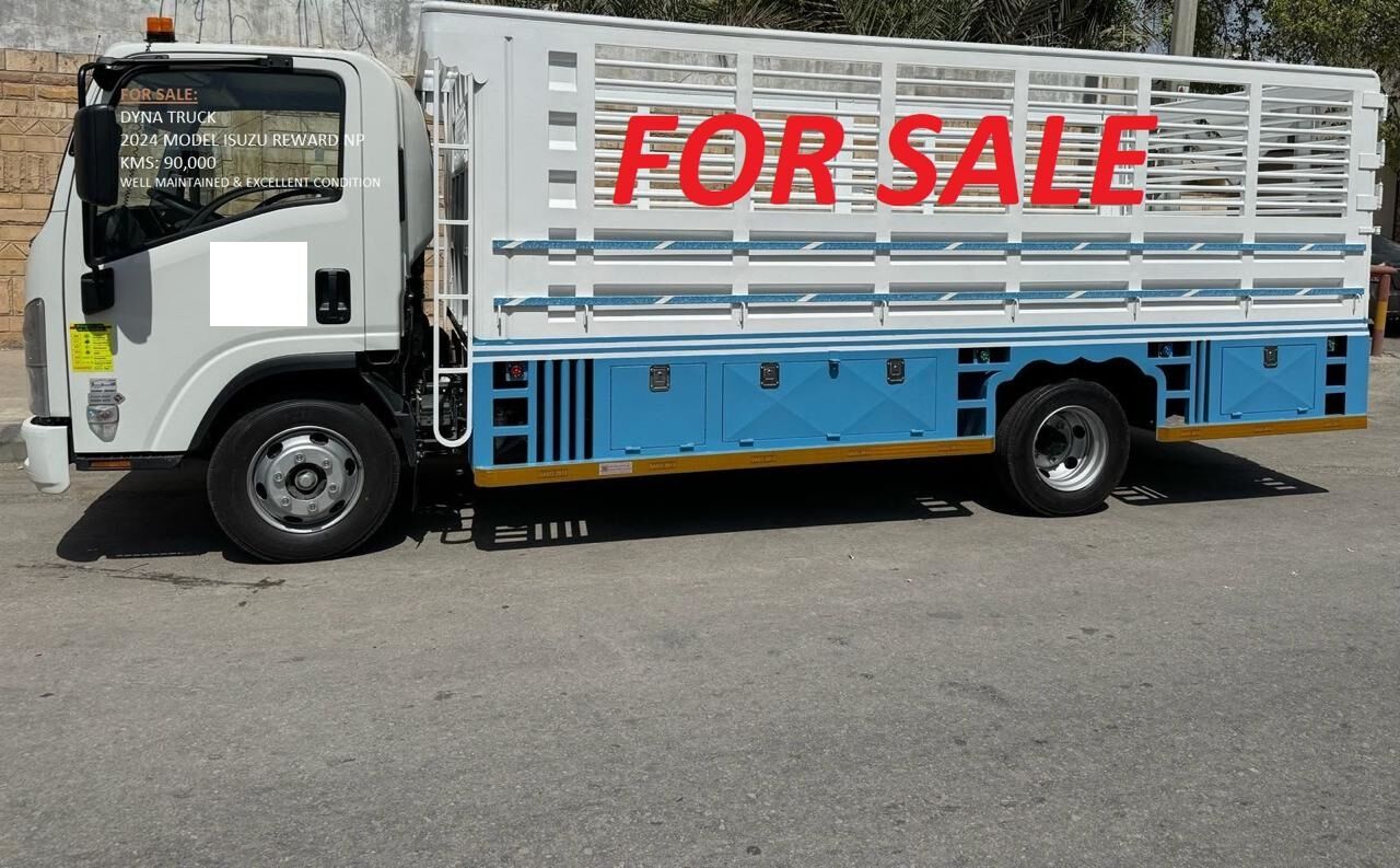 Dammam, Vehicles, Cars & Trucks , SAR 100,  ISUZU REWARD NP,  2024,  Manual,  93000 KM,  Dyna Truck For Sale.  Model. . . Price SAR 100,000.