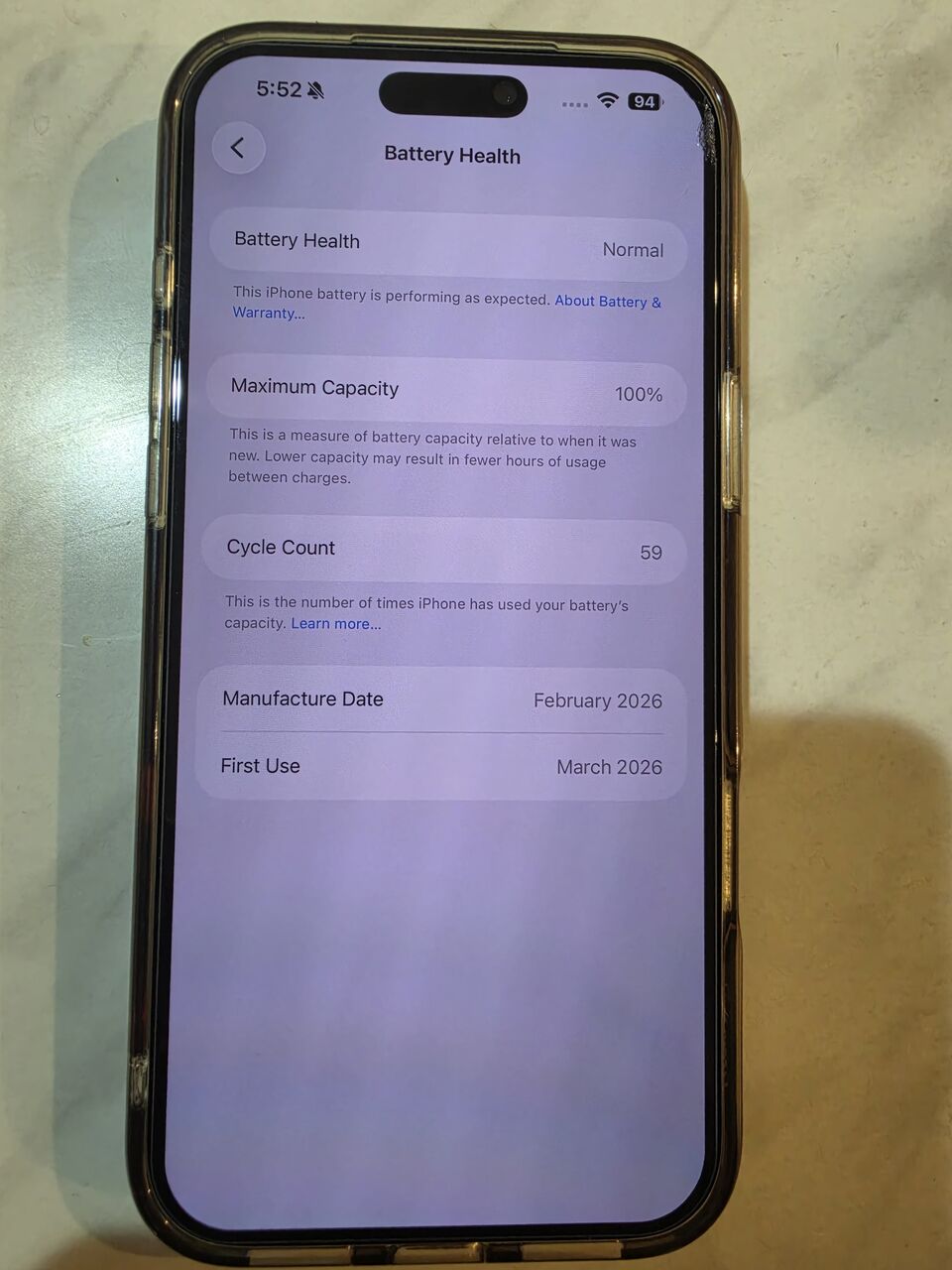 Riyadh, Mobile Phones, SAR 4450,  Iphone 17 Pro Max Deep Blue 256gb Apple Warranty Till March 2027 + 3 Cases